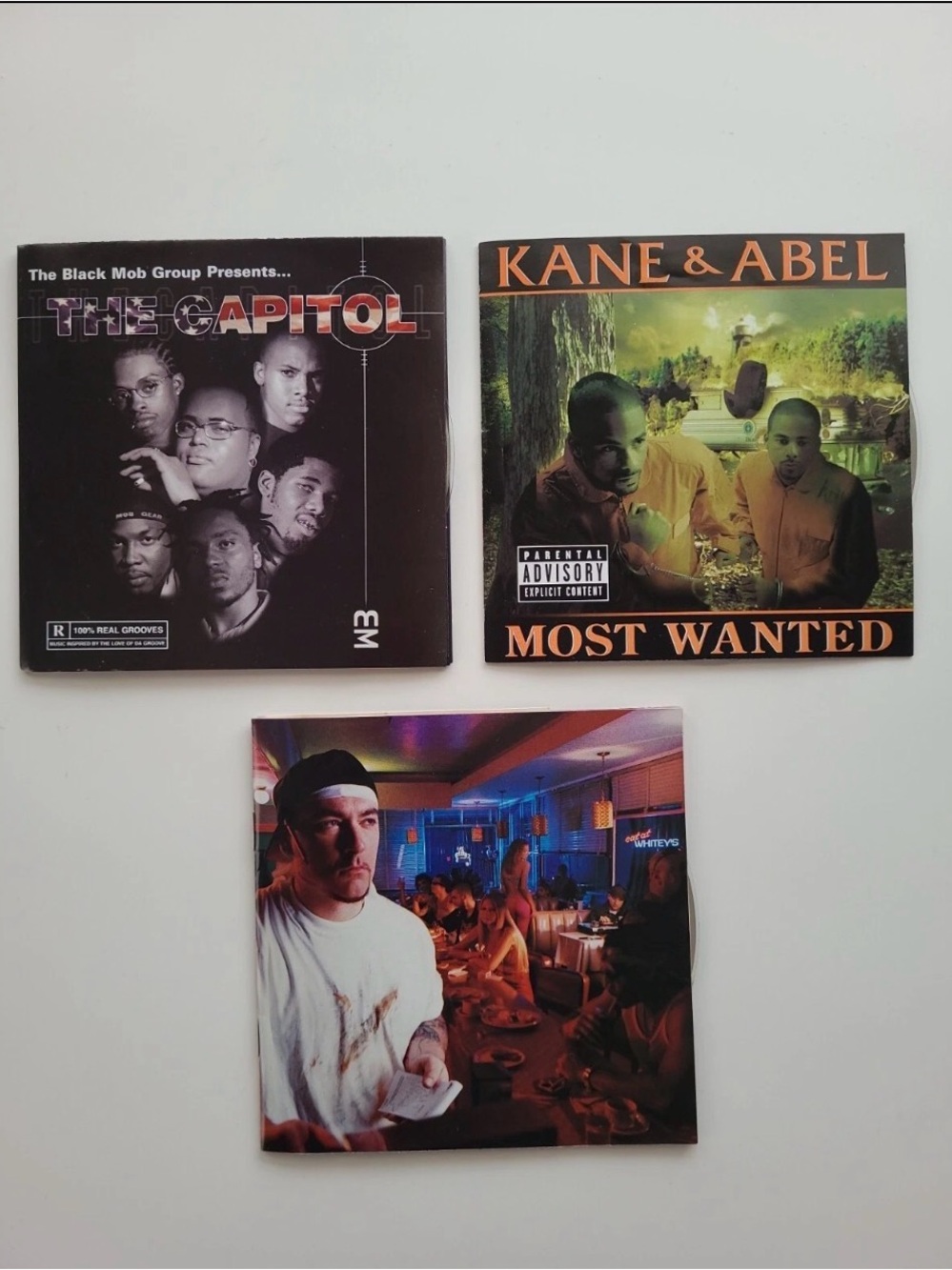 Jay Z, Kane & Abel Most Wanted, Black Mob Whitey Ford RAP [EXPLICIT] CD Lot